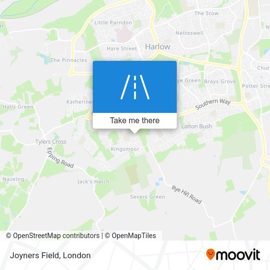 Joyners Field map