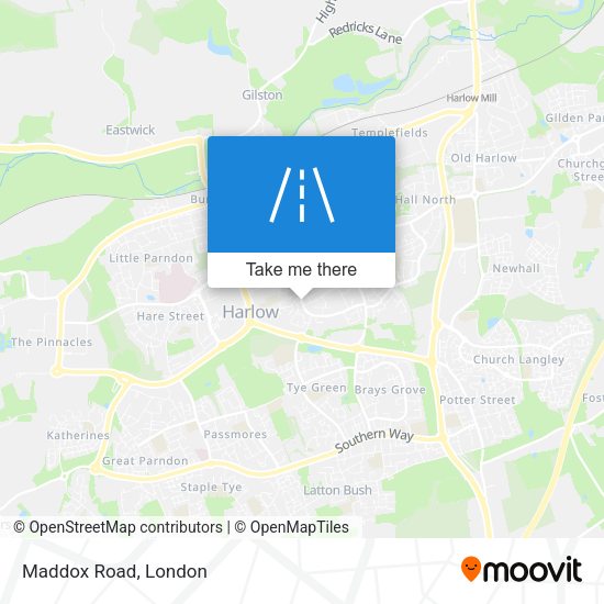 Maddox Road map
