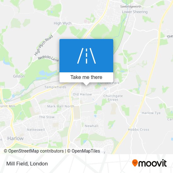 Mill Field map