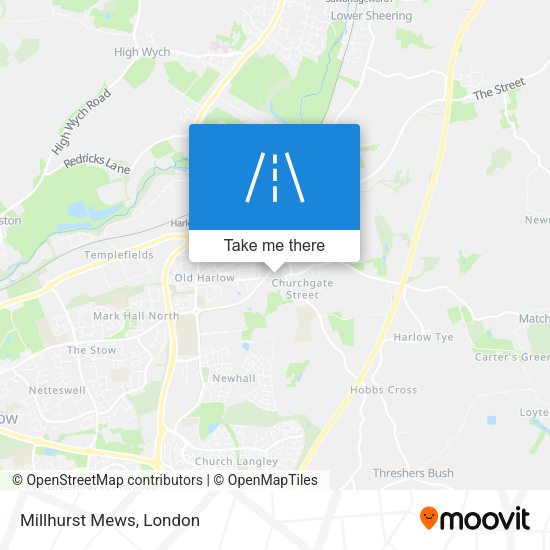 Millhurst Mews map