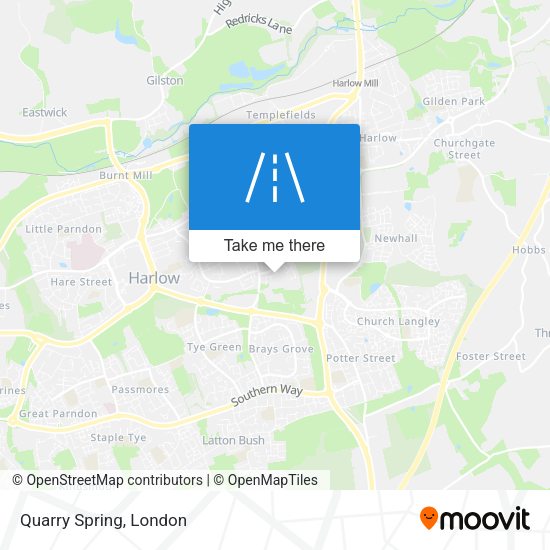 Quarry Spring map