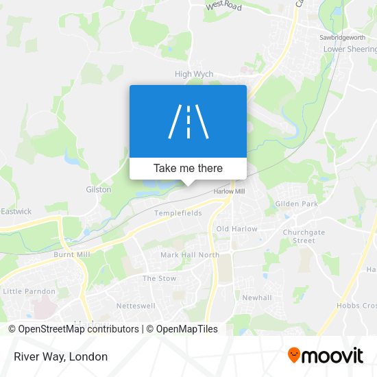 River Way map