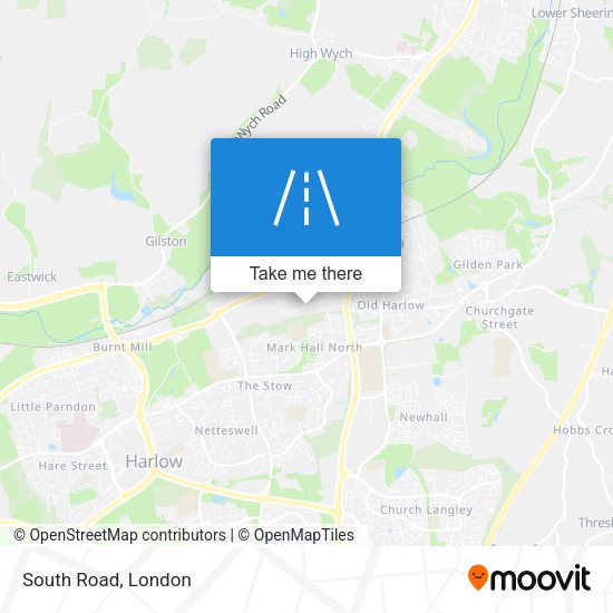 South Road map