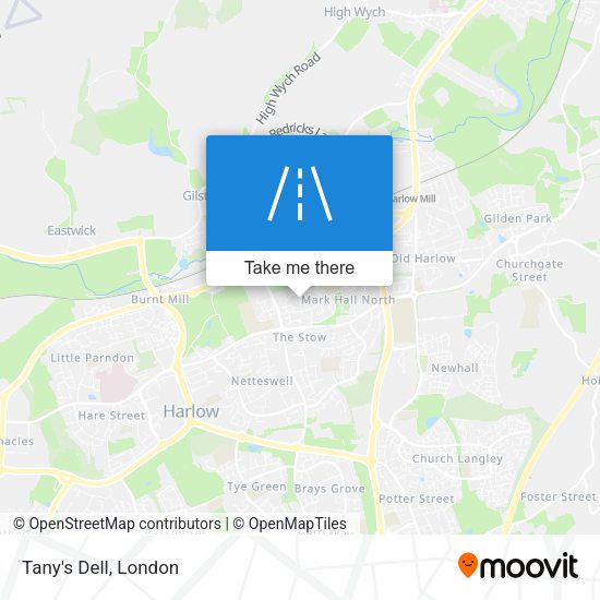 Tany's Dell map