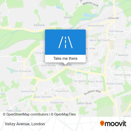 Velizy Avenue map