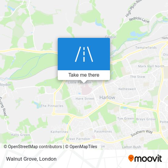 Walnut Grove map