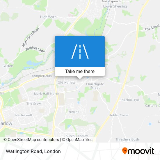 Watlington Road map