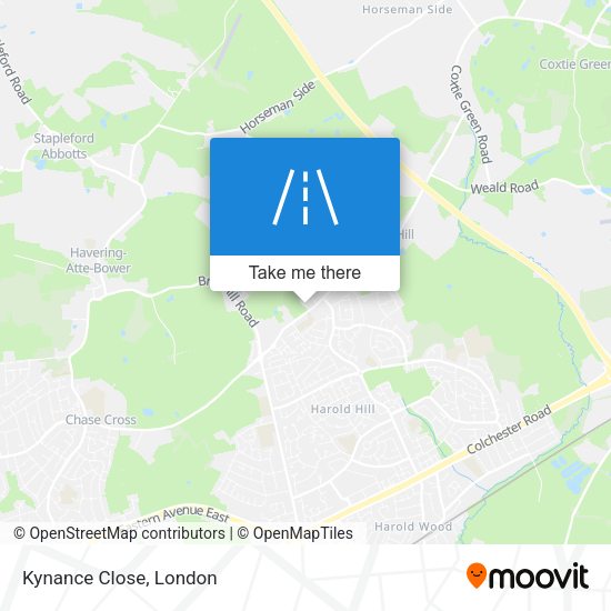 Kynance Close map