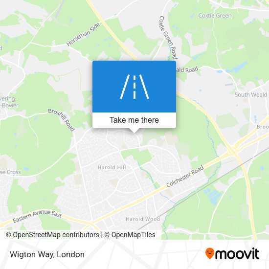 Wigton Way map