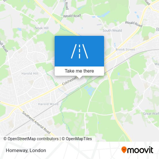 Homeway map