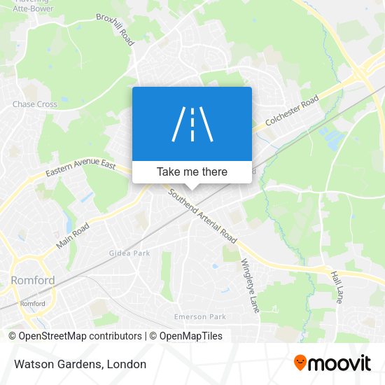 Watson Gardens map