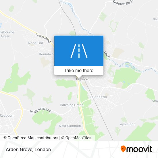 Arden Grove map