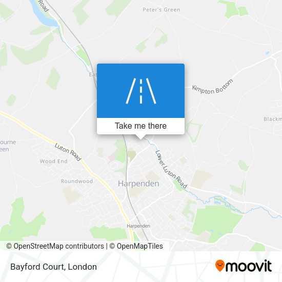 Bayford Court map