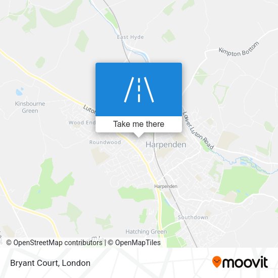 Bryant Court map