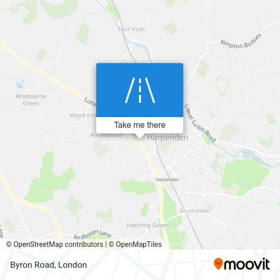 Byron Road map