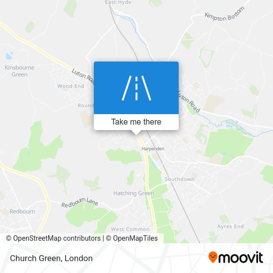 Church Green map