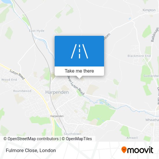 Fulmore Close map