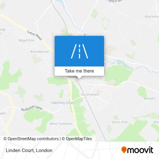Linden Court map