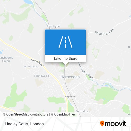 Lindley Court map