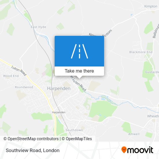 Southview Road map