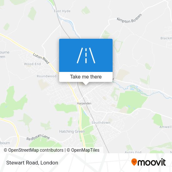 Stewart Road map