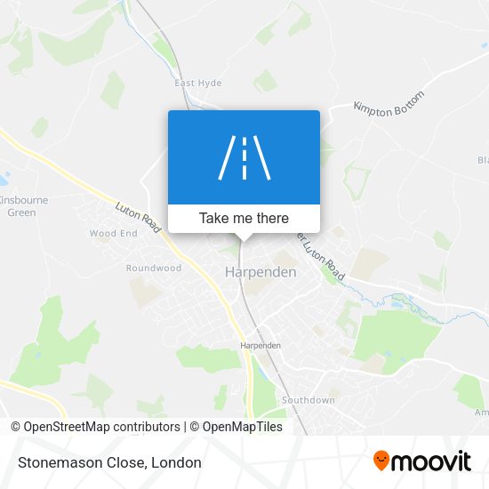 Stonemason Close map
