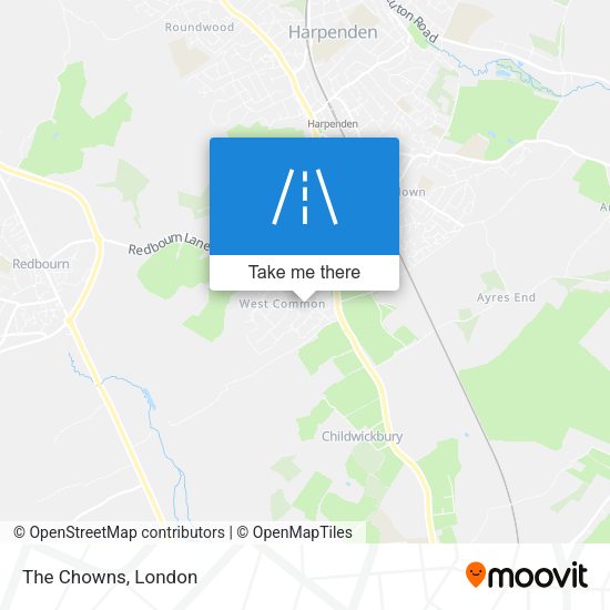 The Chowns map