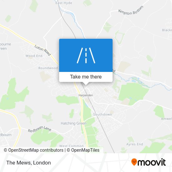 The Mews map