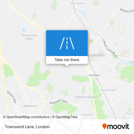 Townsend Lane map