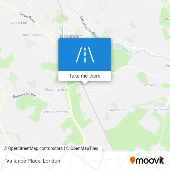 Vallance Place map