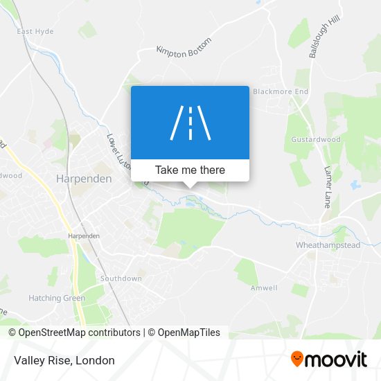 Valley Rise map