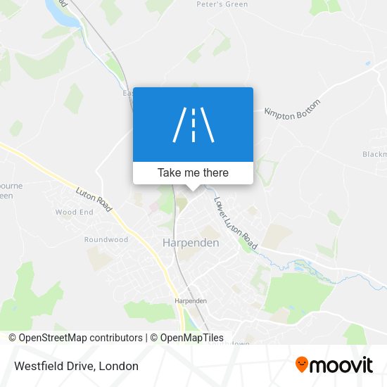 Westfield Drive map