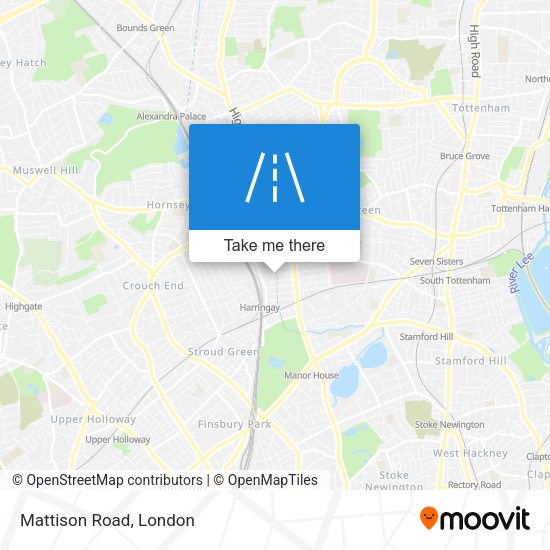 Mattison Road map