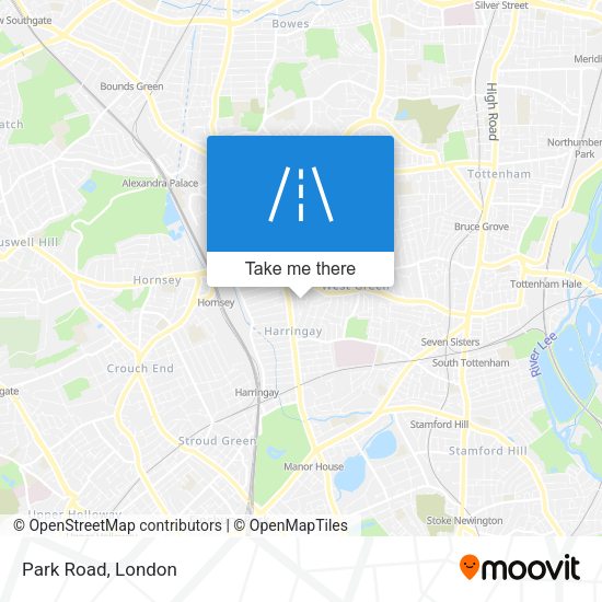 Park Road map