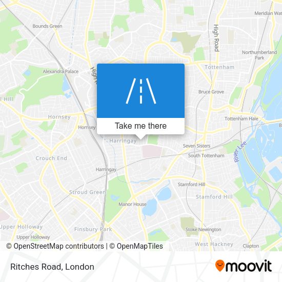 Ritches Road map