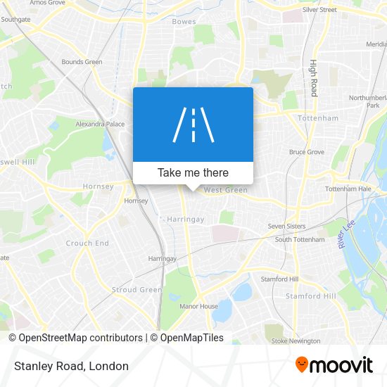 Stanley Road map