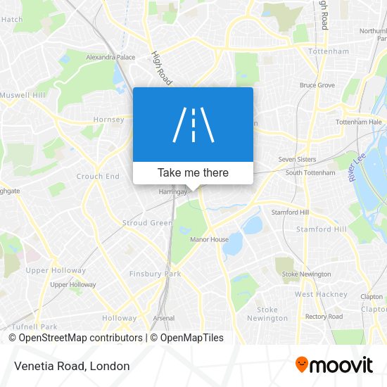 Venetia Road map