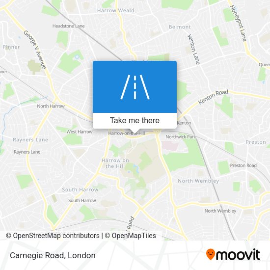 Carnegie Road map