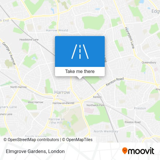 Elmgrove Gardens map