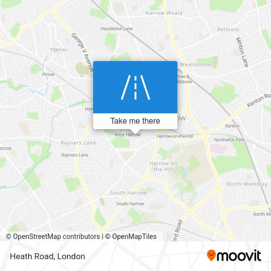 Heath Road map