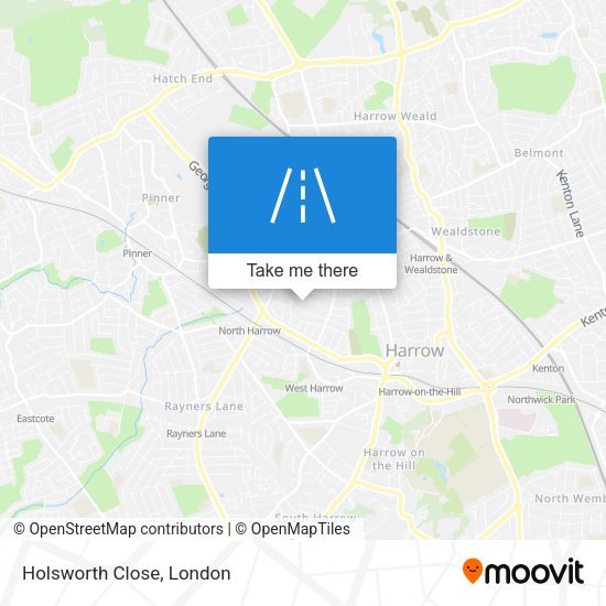 Holsworth Close map