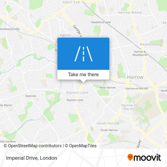 Imperial Drive map