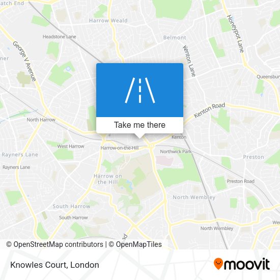 Knowles Court map