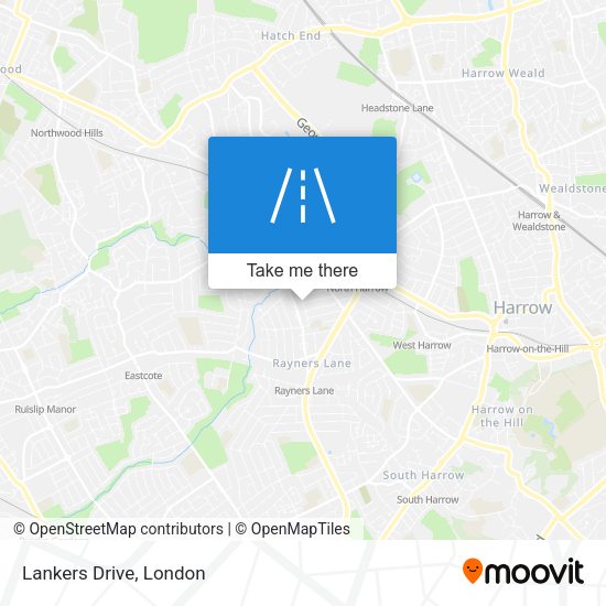 Lankers Drive map