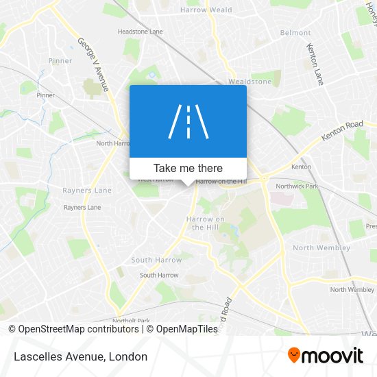Lascelles Avenue map