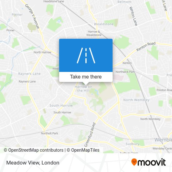 Meadow View map