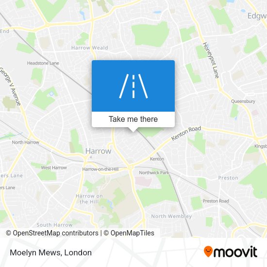 Moelyn Mews map