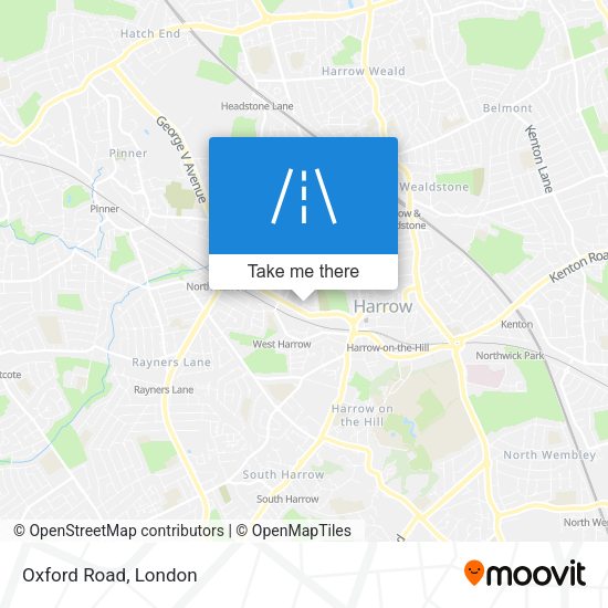 Oxford Road map