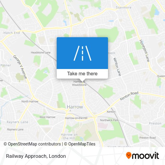 Railway Approach map