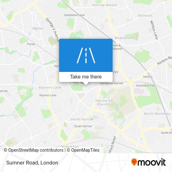 Sumner Road map